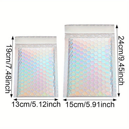 Holographic Bubble Mailer Bags