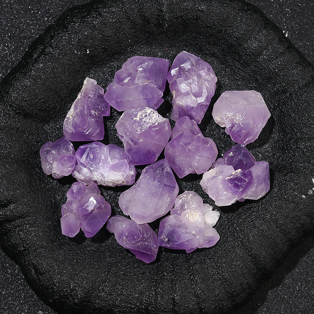 10g Purple Amethyst-Style Decorative Stone Mix