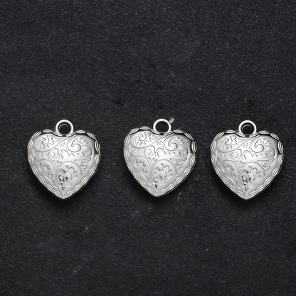 10PCS Gold & Silver CCB Love Pendant Set