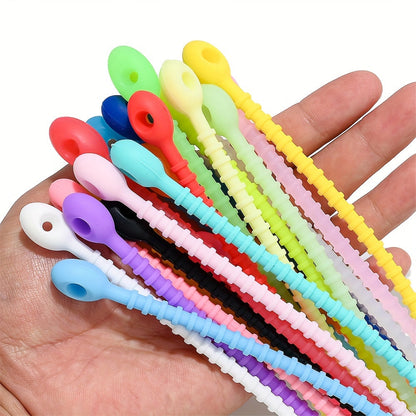 Oval Silicone Cable Ties