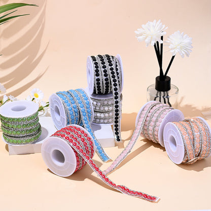Ceramic Self-Adhesive Rhinestone Sticker Roll