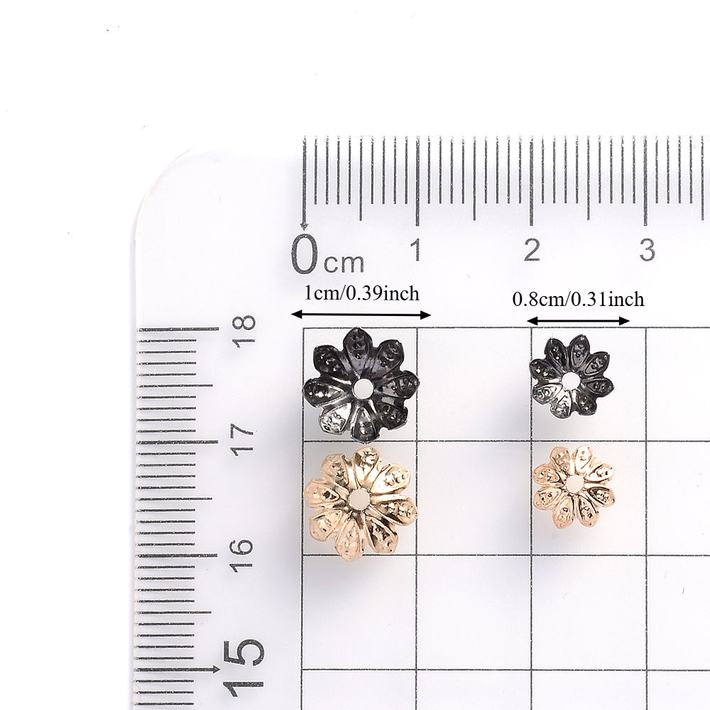 Lotus Metal Bead Caps