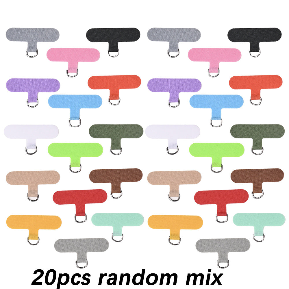 20PCS Multicolor Universal Phone Lanyard Patch Set