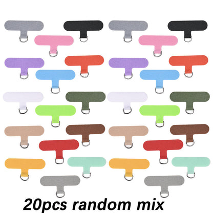 20PCS Multicolor Universal Phone Lanyard Patch Set