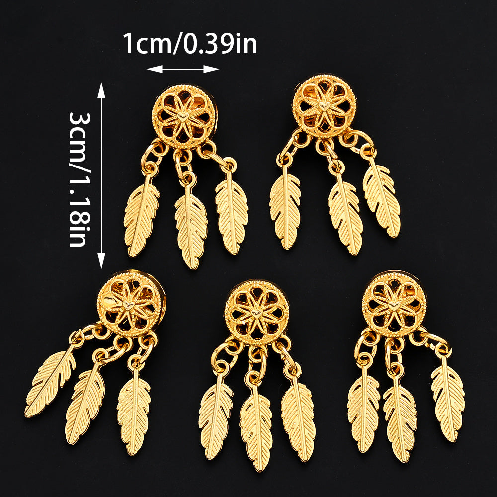 Dream Catcher Alloy Large Hole Beads