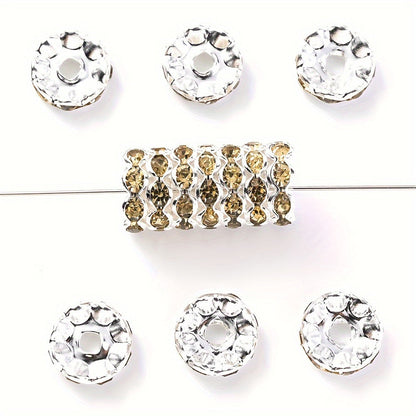 Alloy Wave Edge Spacer Beads