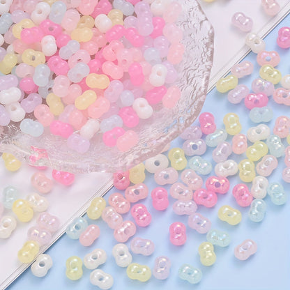 Acrylic Peanut Jelly Beads