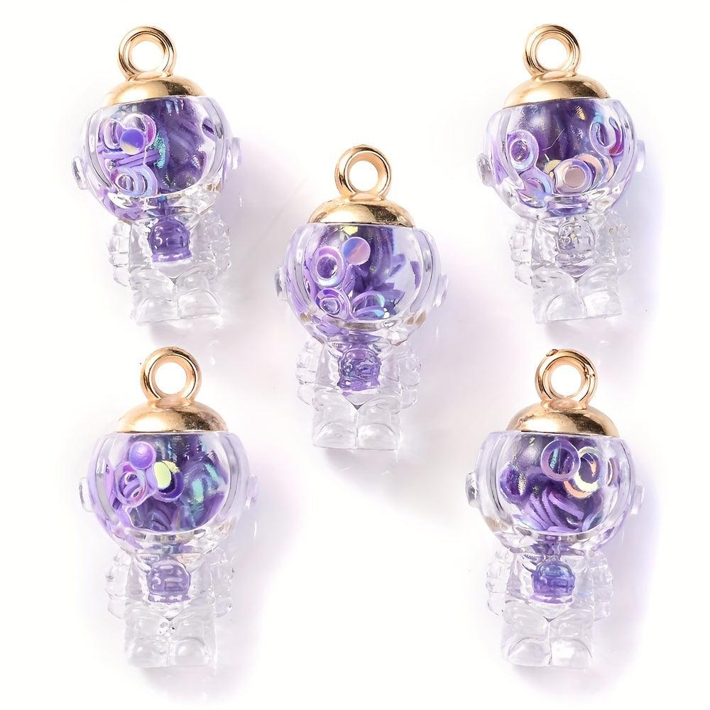 Astronaut AB Glass Ball Pendants