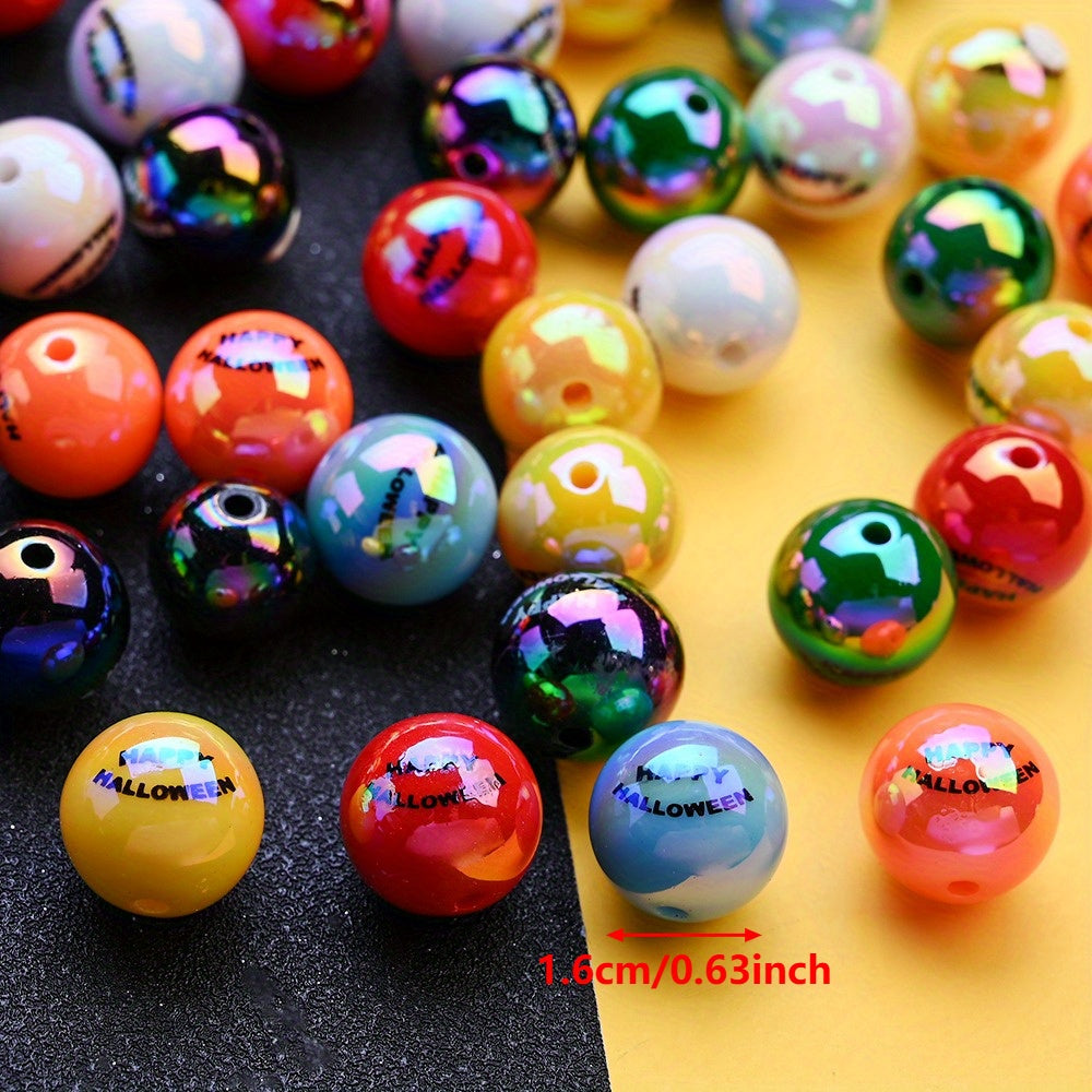 Halloween Letter Acrylic Beads