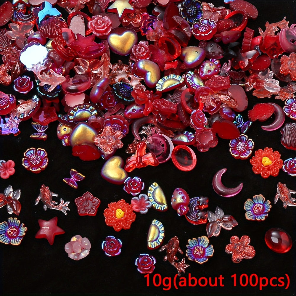 Luminous Acrylic Flatback Patch Beads