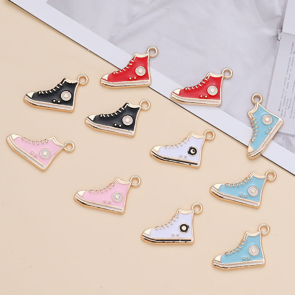 Canvas Shoe Alloy Charms