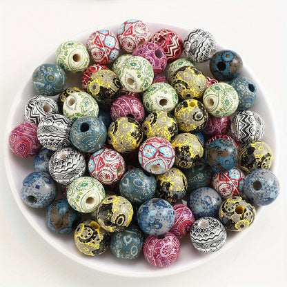 Bohemian Wooden Beads