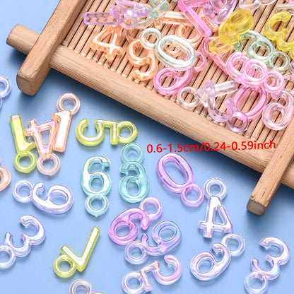 Colorful Acrylic Digital Pendants