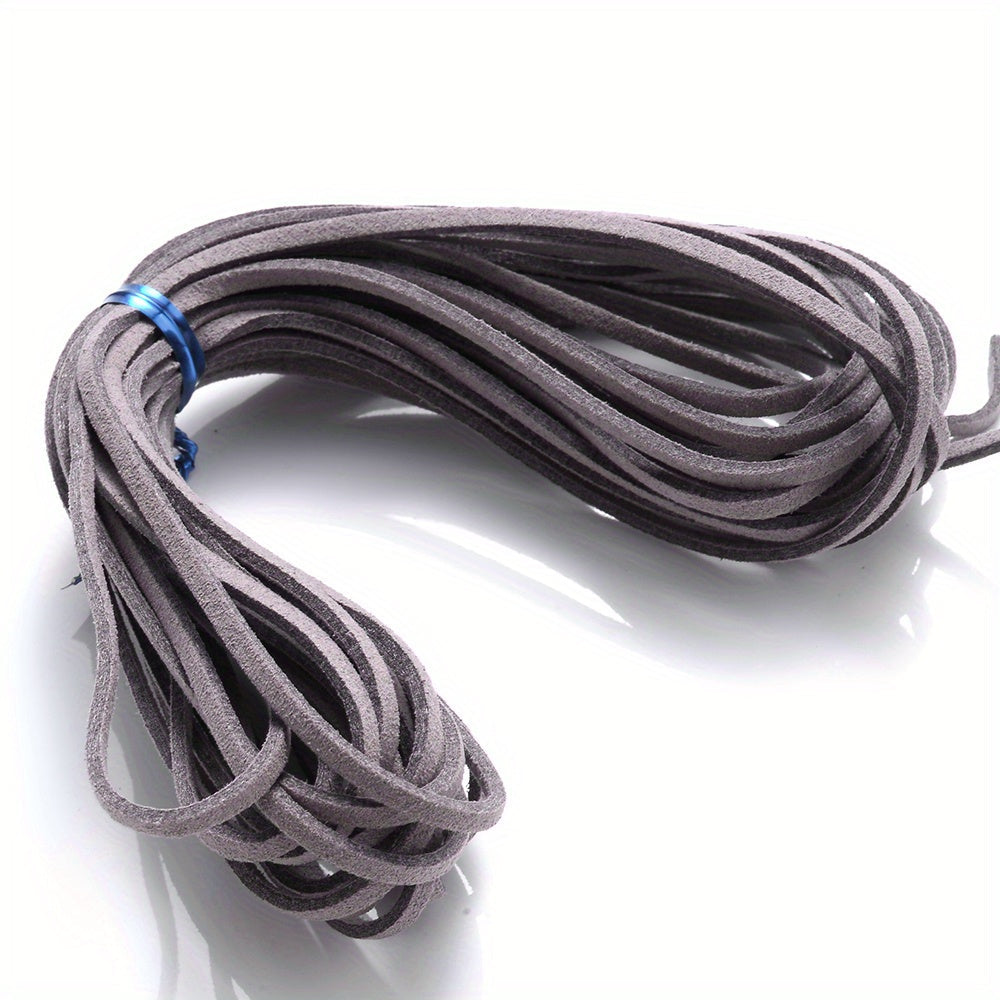 5m 2.5mm Flat Korean Velvet Cord for Jewelry Making