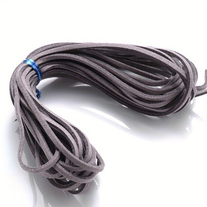 5m 2.5mm Flat Korean Velvet Cord for Jewelry Making