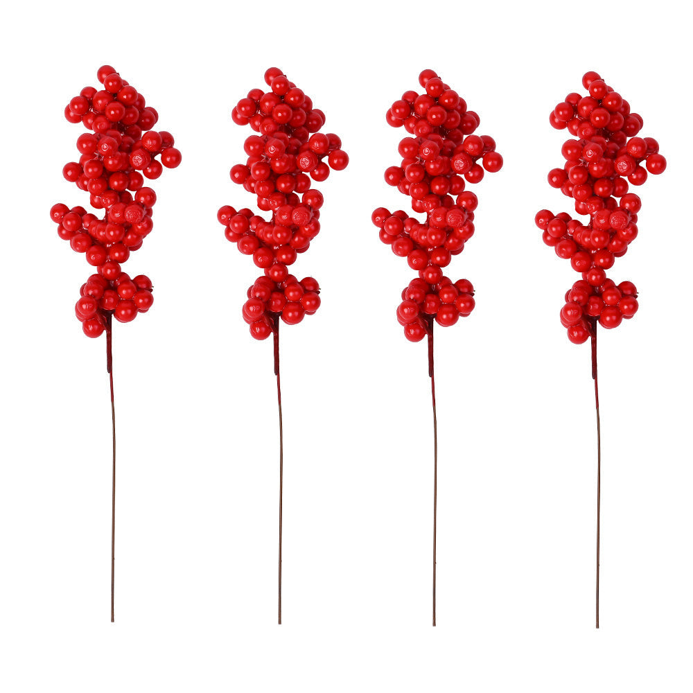 Christmas Red Fruit Tree Skewers
