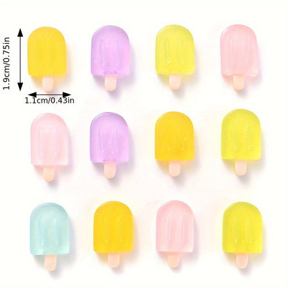 Luminous Popsicle Resin Beads
