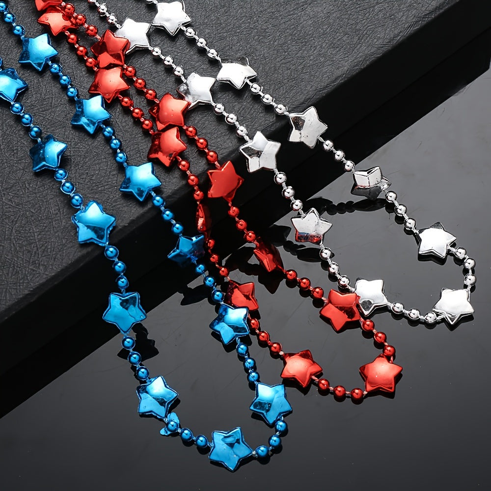 3PCS 13mm Mini Star Resin Bead Chain Set