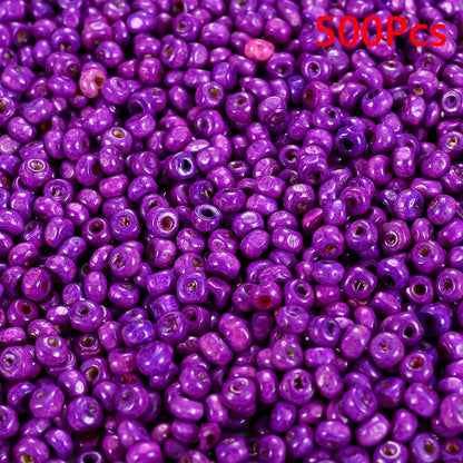 Rainbow Mini Wooden Beads