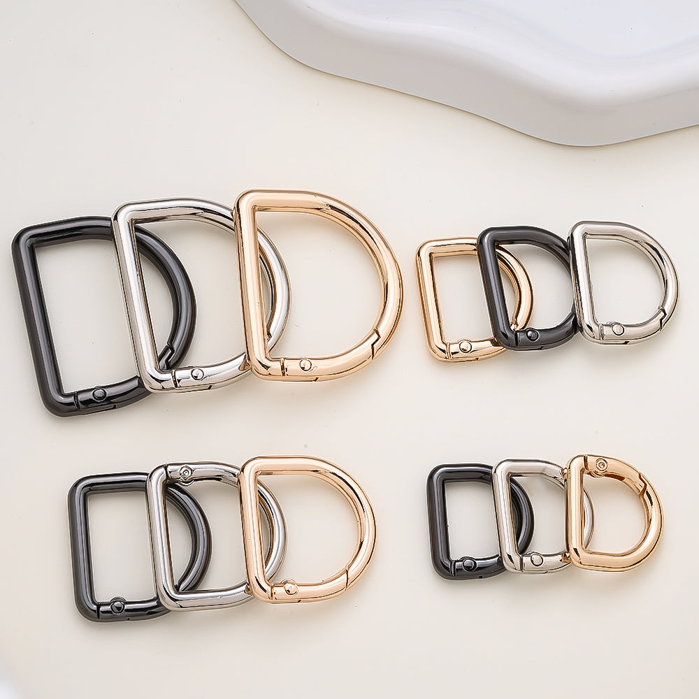 D Shape Spring Buckle Set