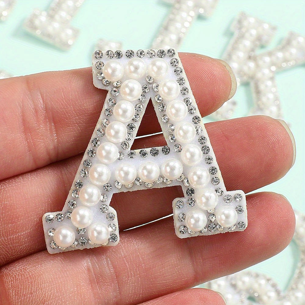 1PC Alphabet Letter Bead Patch