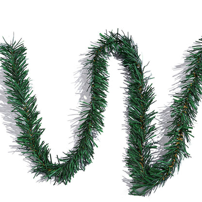 Green Artificial Christmas Grass Rattan
