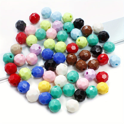 Luminous Multilateral Ball Acrylic Beads