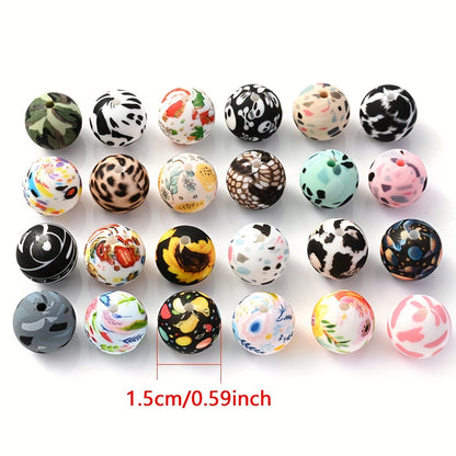 Silicone Jewelry Making Beads