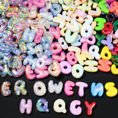 Acrylic Alphabet Letter Beads