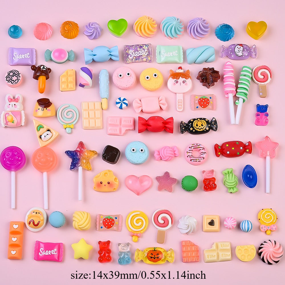 Candy Fruit Resin Patches
