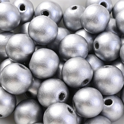 Marine-Themed Wooden Beads