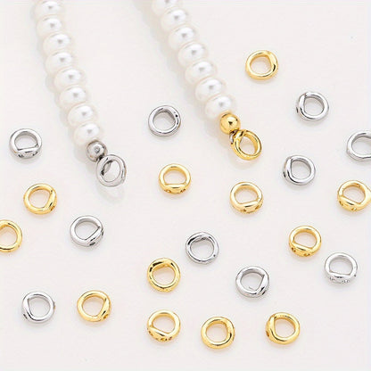 Copper Round Jewelry Clasp Connectors