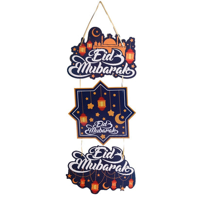 Eid Mubarak Door Hanging Flags