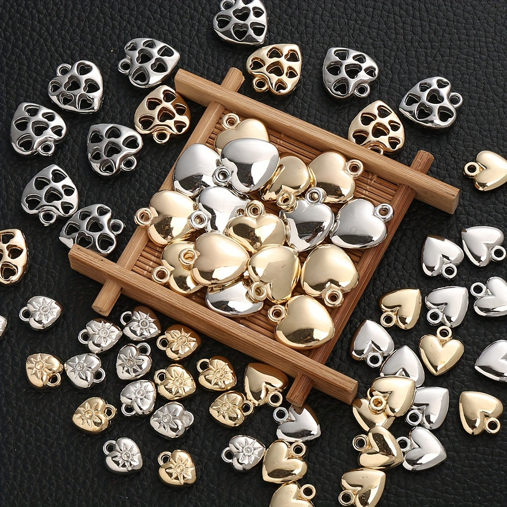 20/30/50PCS CCB Heart Love Pendant Set