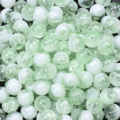 Milk Cap Glass Beads