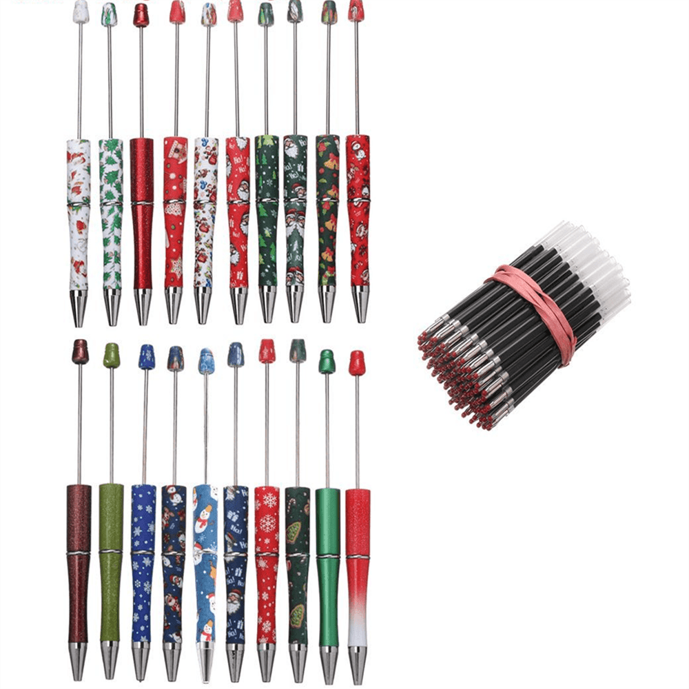 Printed Bead Pens Set