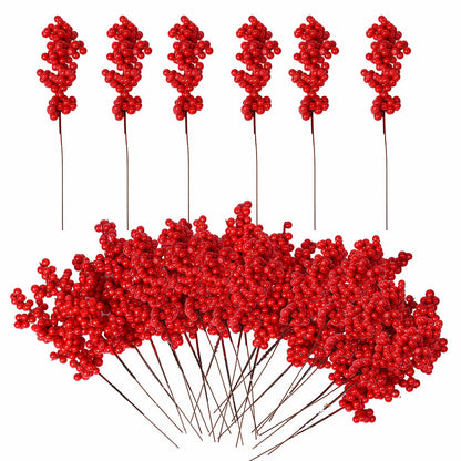 Christmas Red Fruit Tree Skewers