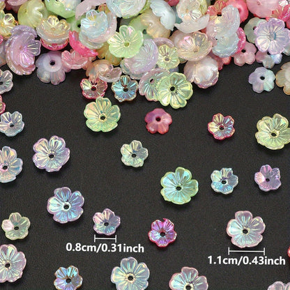 Petal Acrylic Beads