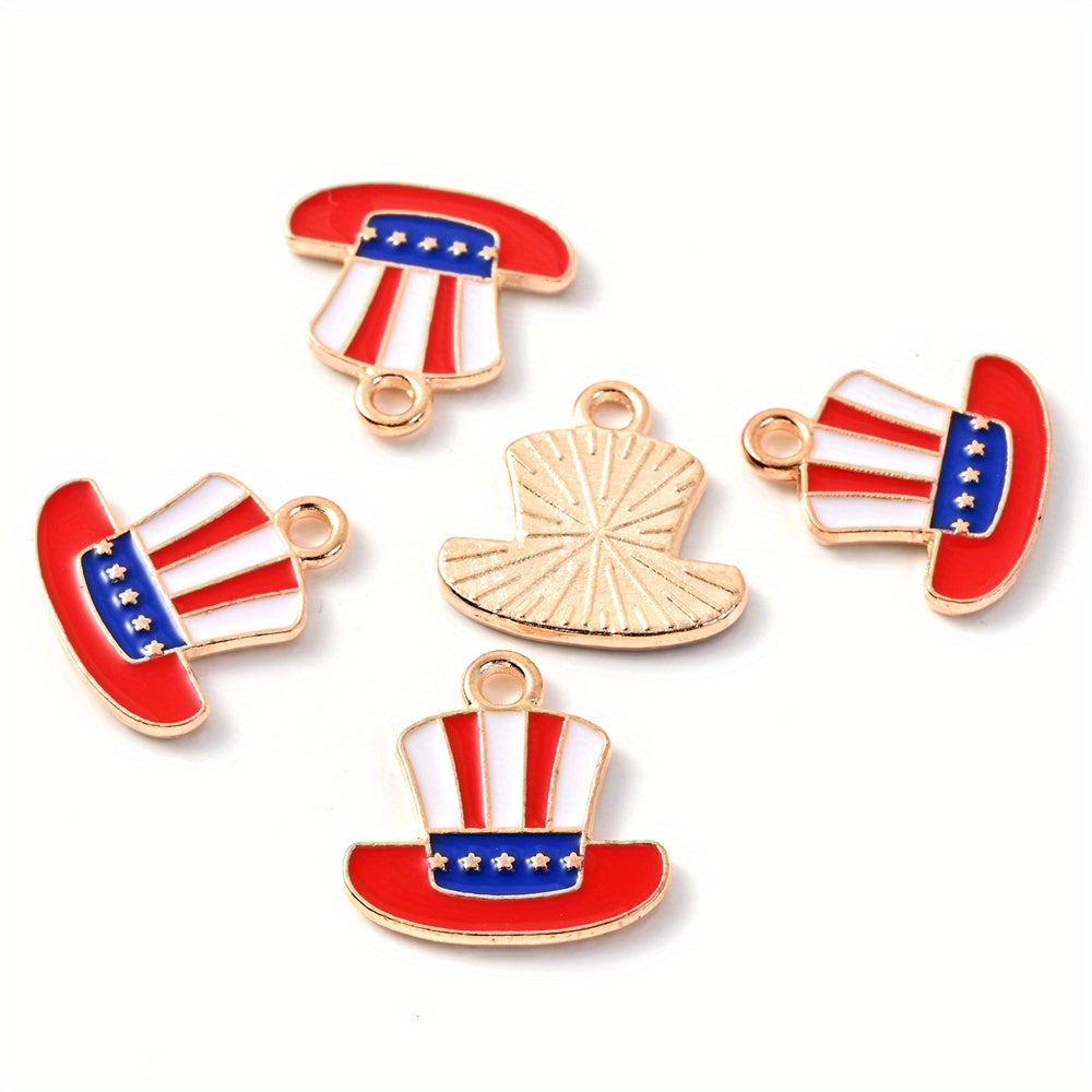 Independence Day Alloy Pendant Charms