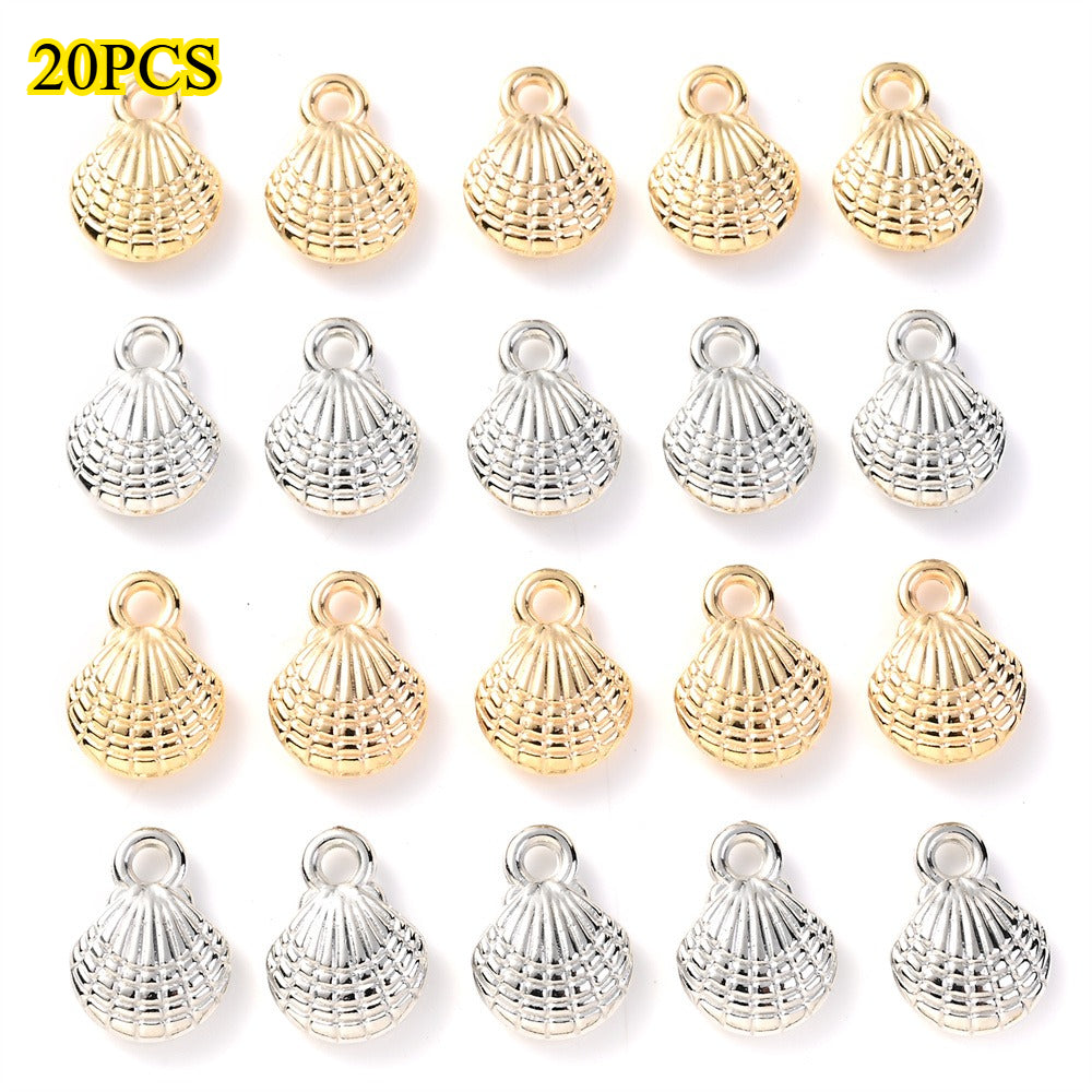 Shell CCB Spacer Beads