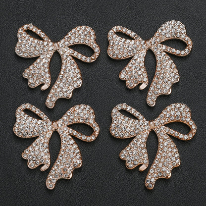 Golden Bow Flatback Embellishments