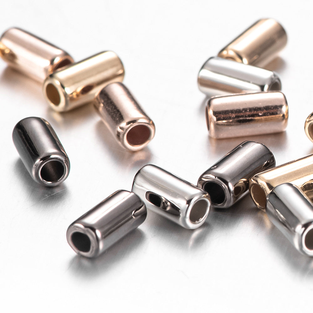 Long Tube CCB Spacer Beads