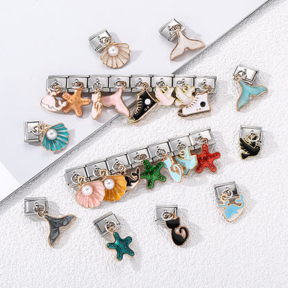 1PC Stainless Steel Modular Bracelet Link Set