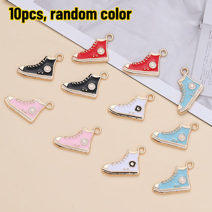 Canvas Shoe Alloy Charms