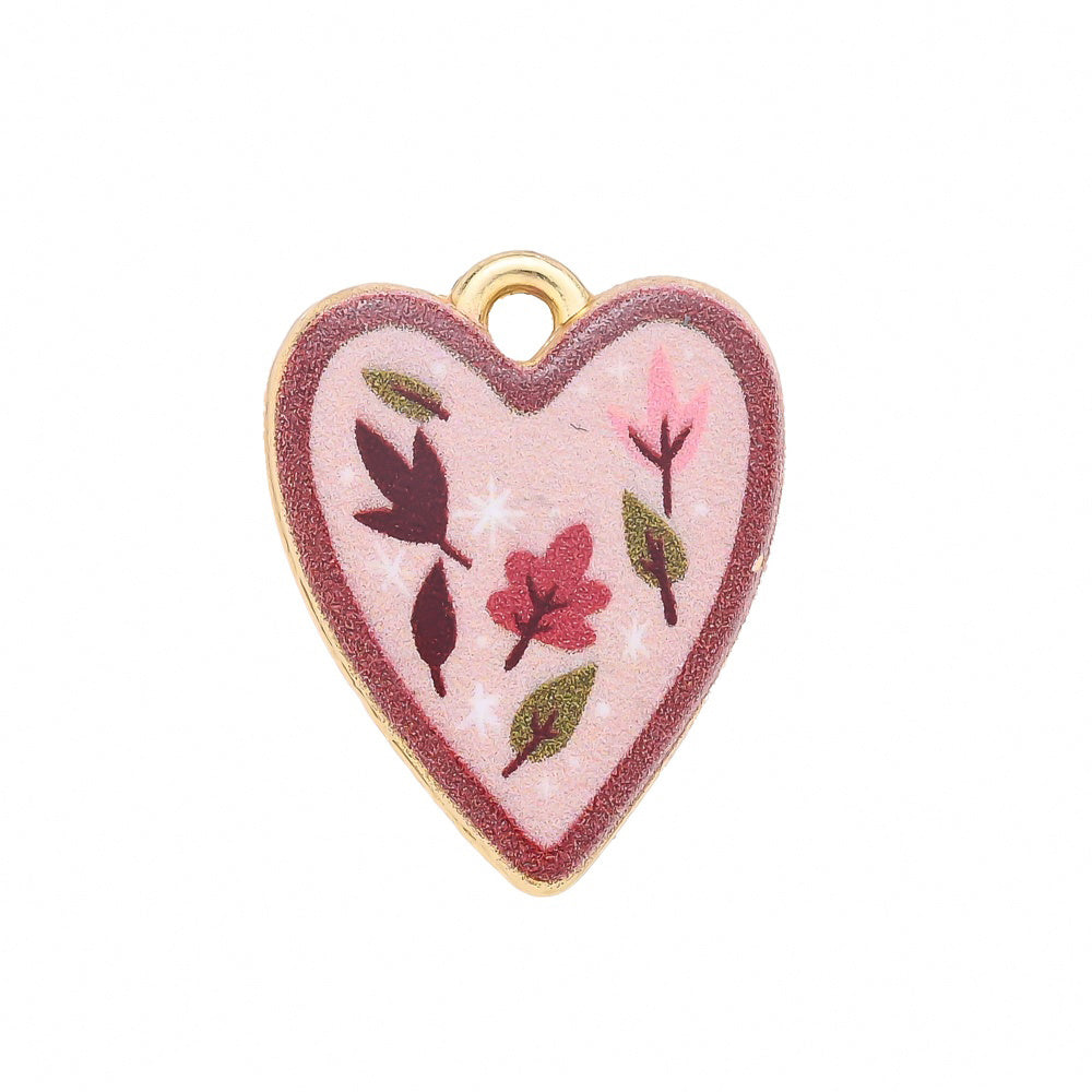 1-Piece Vintage Gold Animal & Nature Charm Pendant