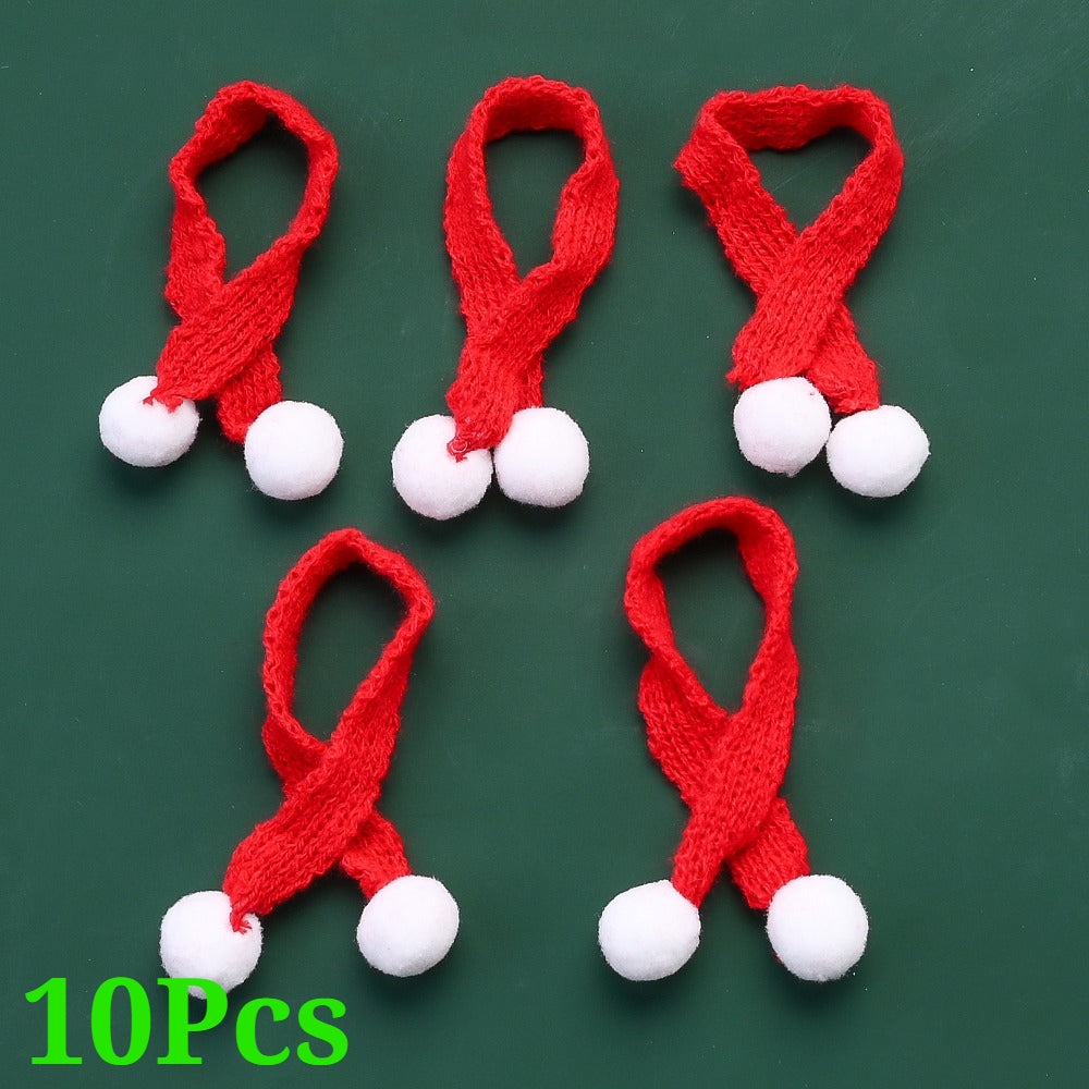 Mini Polyester Christmas Scarves