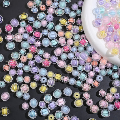 Acrylic Pumpkin Beads