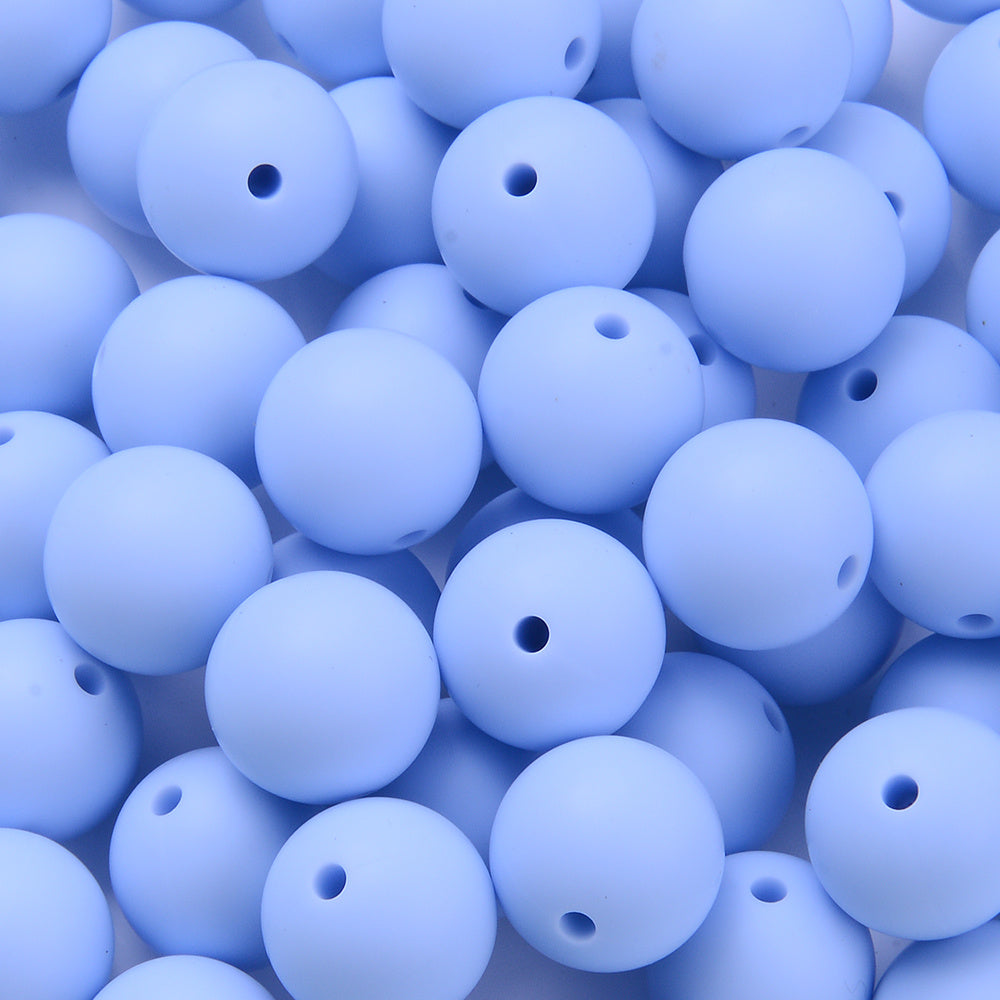 12 mm Round Silicone Beads