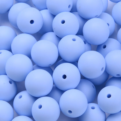 12 mm Round Silicone Beads