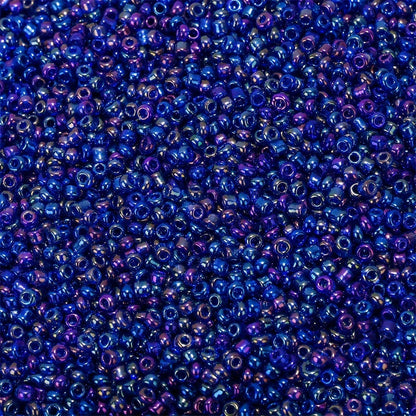 500PCS 3mm Clear Stained Glass Rice Bead Set